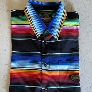 Dixxon Bamboo shirt “Mexican blanket print”